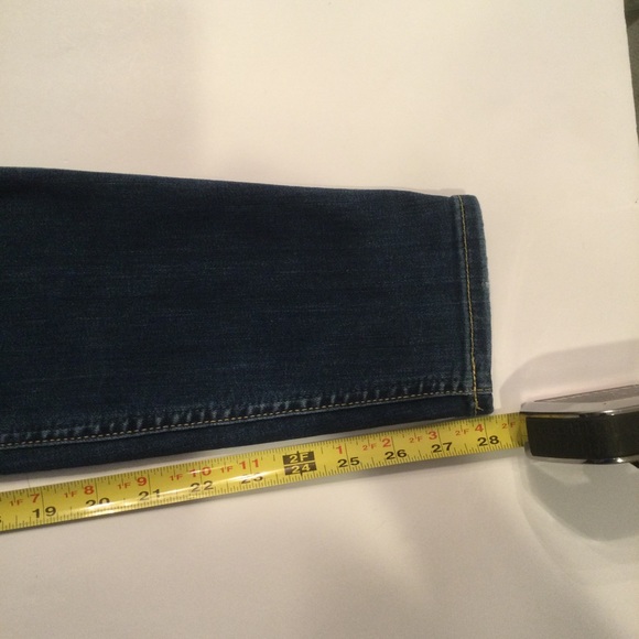 7 For All Mankind Gwenevere Ankle Distressed Skinny Jeans Size 27 - Picture 14 of 14